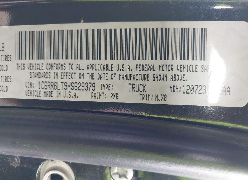 Photo 9 of 2017 Ram 1500 BIG HORN 4X2 5'7 BOX (VIN 1C6RR6LT9HS629379)