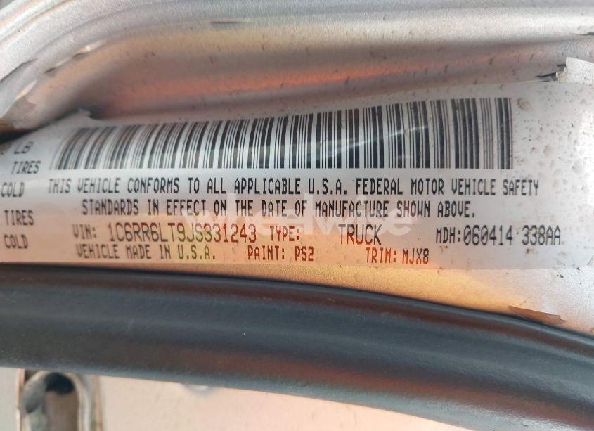 Photo 9 of 2018 Ram 1500 LONE STAR 4X2 5'7 BOX (VIN 1C6RR6LT9JS331243)