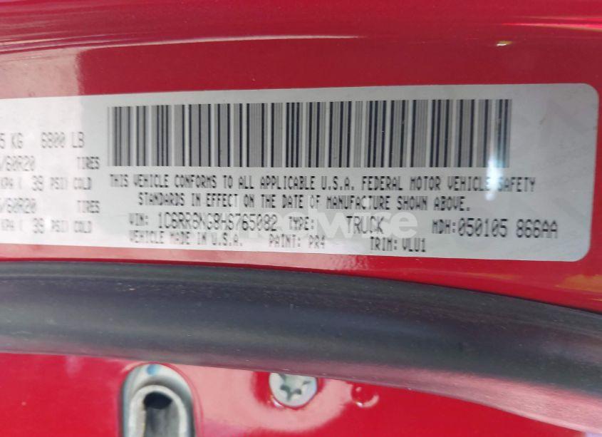 Photo 9 of 2017 Ram 1500 LARAMIE 4X2 5'7 BOX (VIN 1C6RR6NG8HS765082)