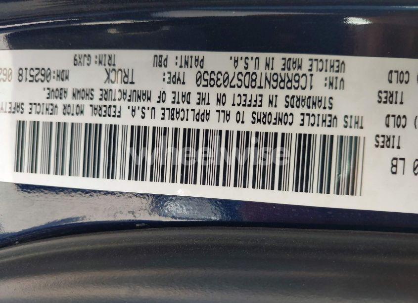 Photo 9 of 2013 Ram 1500 LARAMIE (VIN 1C6RR6NT8DS703950)