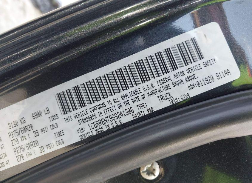 Photo 9 of 2016 Ram 1500 LARAMIE (VIN 1C6RR6NT9GS241306)