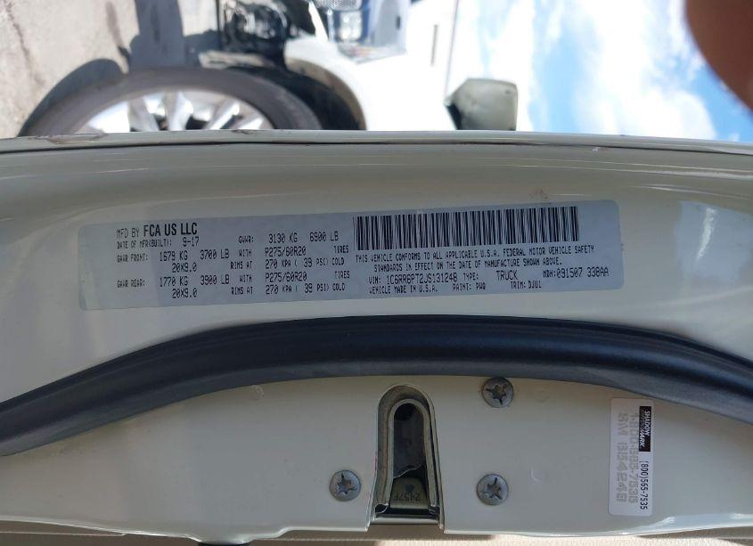 Photo 9 of 2018 Ram 1500 LONGHORN 4X2 5'7 BOX (VIN 1C6RR6PT2JS131248)