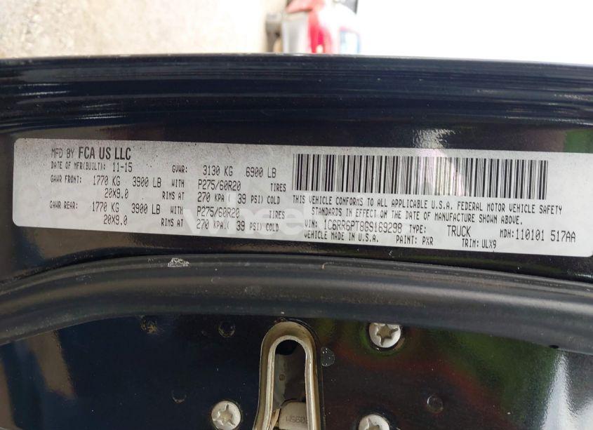 Photo 9 of 2016 Ram 1500 LONGHORN LIMITED (VIN 1C6RR6PT8GS169298)