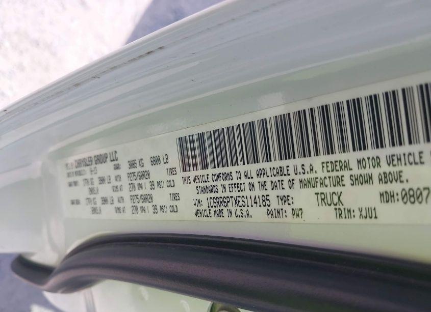 Photo 9 of 2014 Ram 1500 LONGHORN (VIN 1C6RR6PTXES114185)