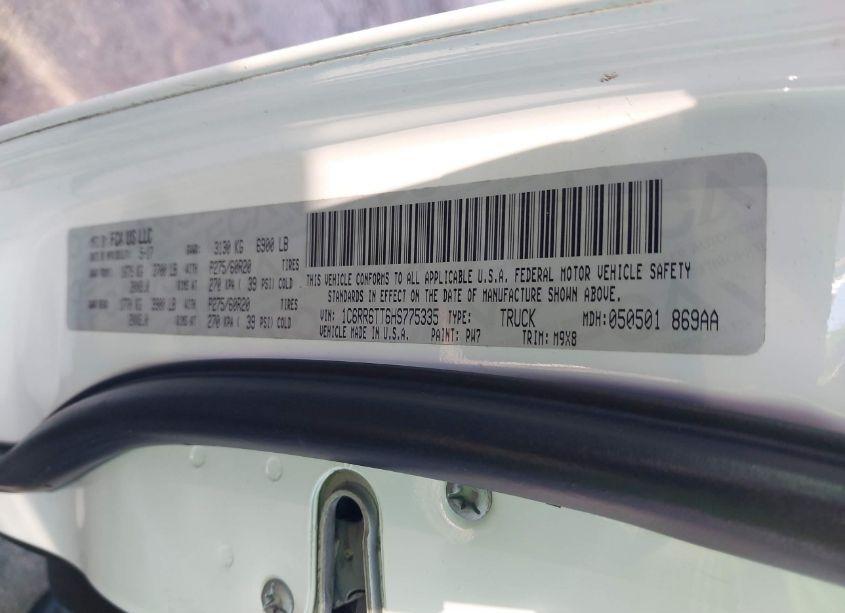 Photo 9 of 2017 Ram 1500 BIG HORN 4X2 6'4 BOX (VIN 1C6RR6TT6HS775335)