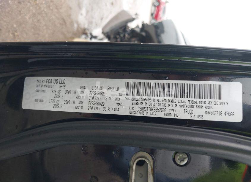 Photo 9 of 2019 Ram 1500 CLASSIC BIG HORN 4X2 6'4 BOX (VIN 1C6RR6TT8KS657696)