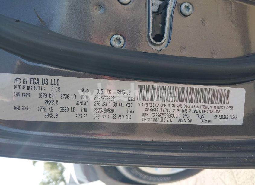 Photo 9 of 2015 Ram 1500 HFE EXPRESS (VIN 1C6RR6ZM2FS638311)