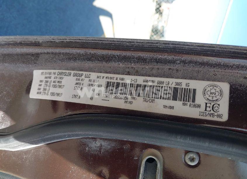 Photo 9 of 2013 Ram 1500 ST (VIN 1C6RR7FT0DS567396)