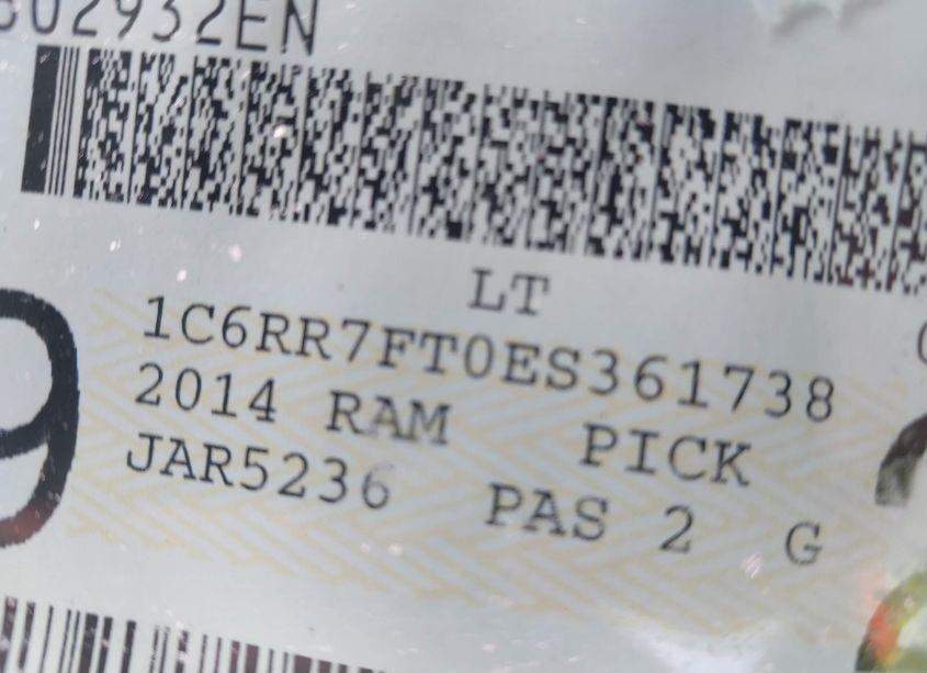 Photo 9 of 2014 Ram 1500 EXPRESS (VIN 1C6RR7FT0ES361738)