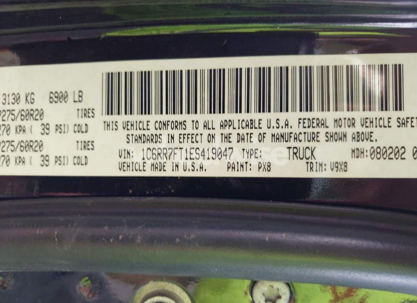 Photo 9 of 2014 Ram 1500 EXPRESS (VIN 1C6RR7FT1ES419047)