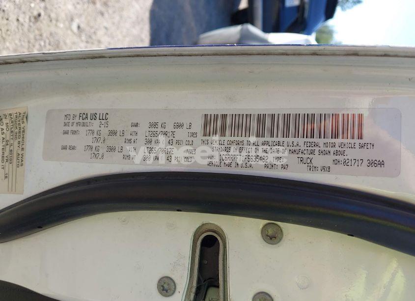 Photo 9 of 2015 Ram 1500 (VIN 1C6RR7FT1FS635482)