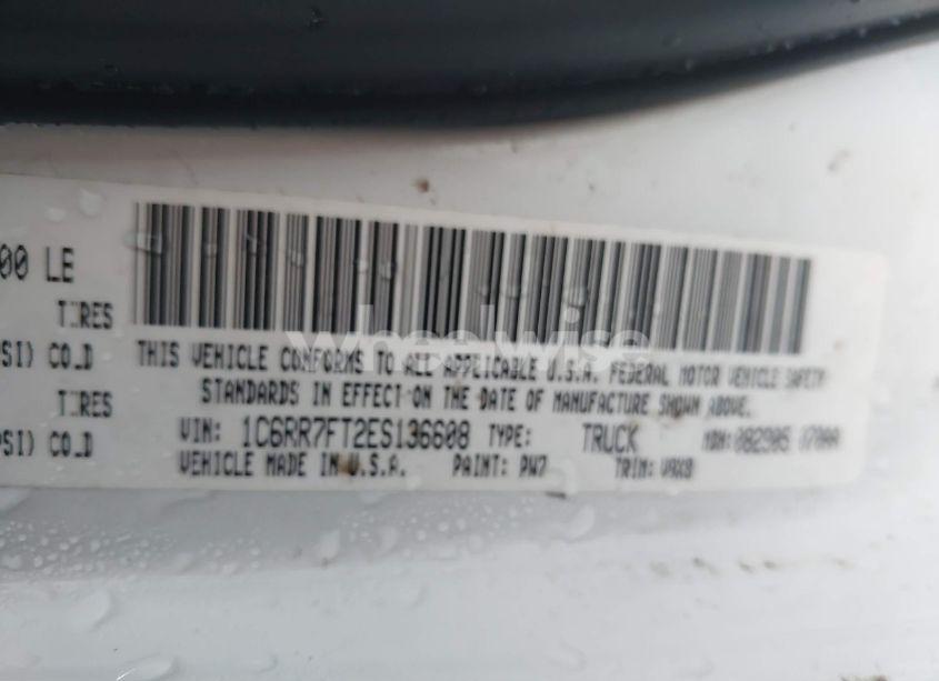 Photo 9 of 2014 Ram 1500 EXPRESS (VIN 1C6RR7FT2ES136608)