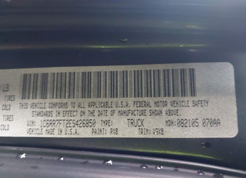 Photo 9 of 2014 Ram 1500 EXPRESS (VIN 1C6RR7FT2ES426850)