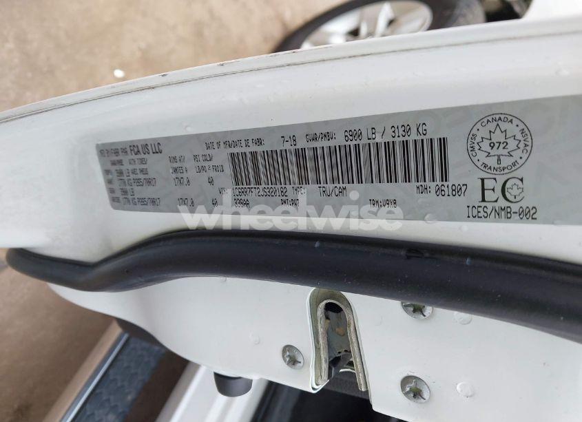 Photo 9 of 2018 Ram 1500 ST (VIN 1C6RR7FT2JS320182)