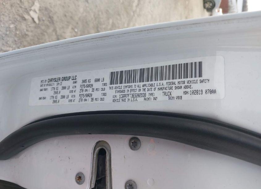 Photo 9 of 2014 Ram 1500 EXPRESS (VIN 1C6RR7FT3ES202938)