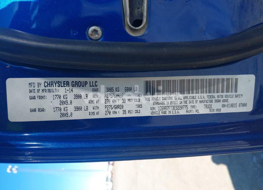 Photo 9 of 2014 Ram 1500 EXPRESS (VIN 1C6RR7FT3ES220775)