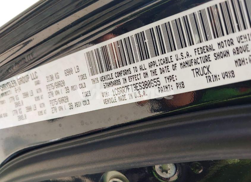 Photo 9 of 2014 Ram 1500 EXPRESS (VIN 1C6RR7FT3ES380655)