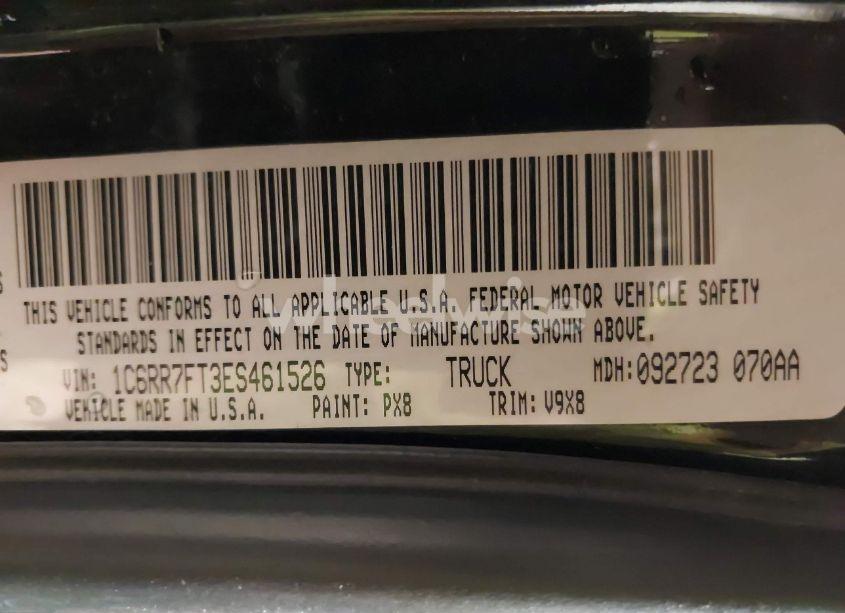 Photo 9 of 2014 Ram 1500 EXPRESS (VIN 1C6RR7FT3ES461526)