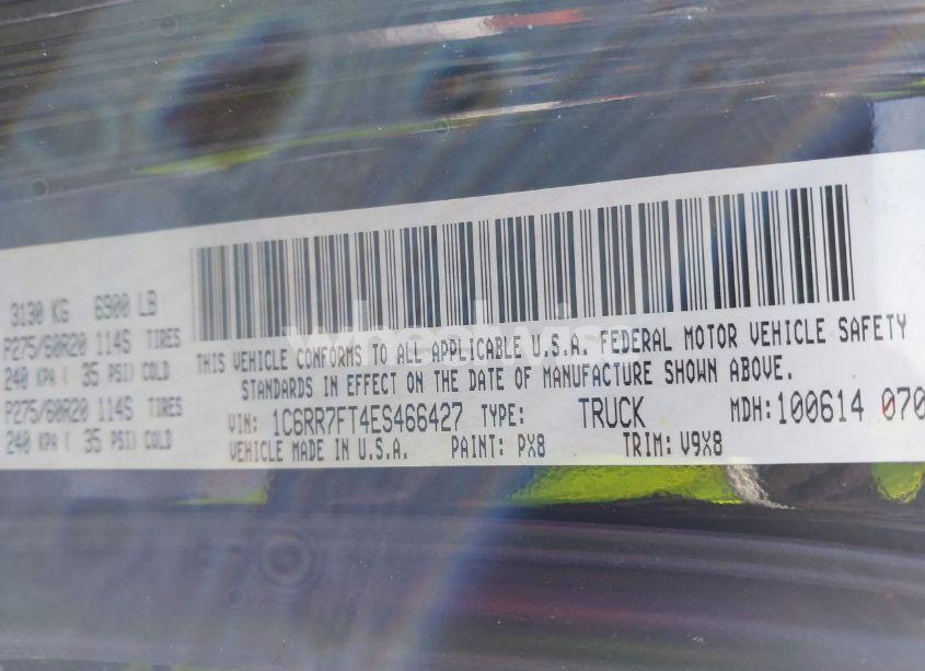 Photo 9 of 2014 Ram 1500 EXPRESS (VIN 1C6RR7FT4ES466427)