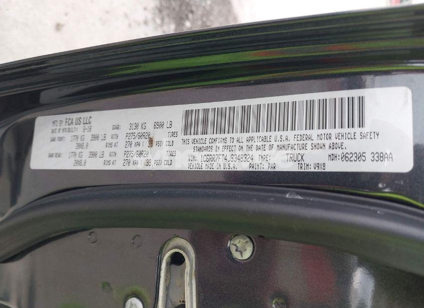 Photo 9 of 2018 Ram 1500 EXPRESS 4X4 6'4 BOX (VIN 1C6RR7FT4JS348324)