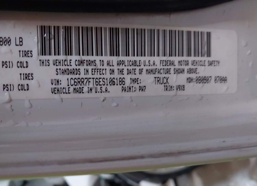 Photo 9 of 2014 Ram 1500 EXPRESS (VIN 1C6RR7FT6ES106186)