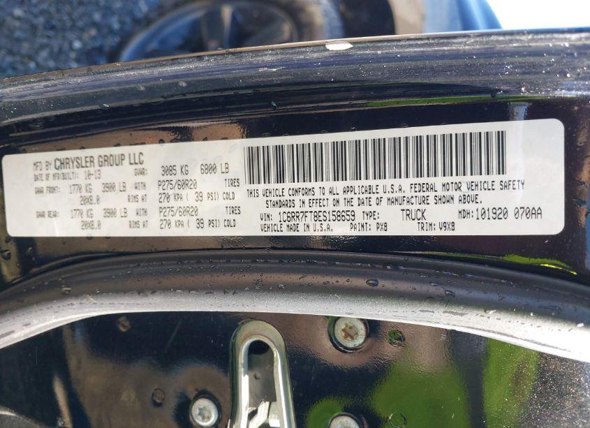 Photo 9 of 2014 Ram 1500 EXPRESS (VIN 1C6RR7FT8ES158659)