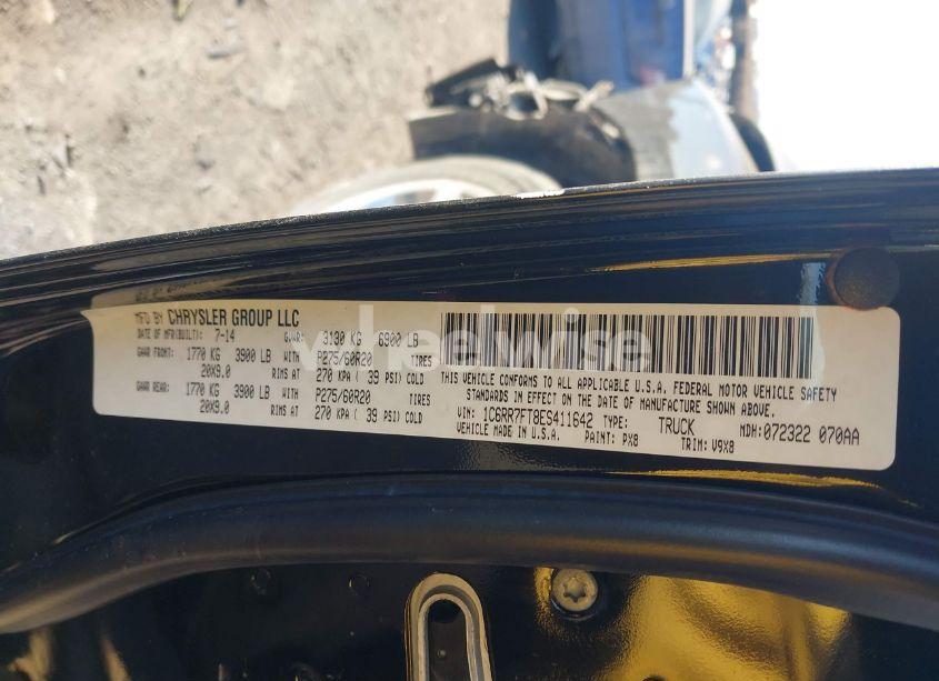 Photo 9 of 2014 Ram 1500 EXPRESS (VIN 1C6RR7FT8ES411642)