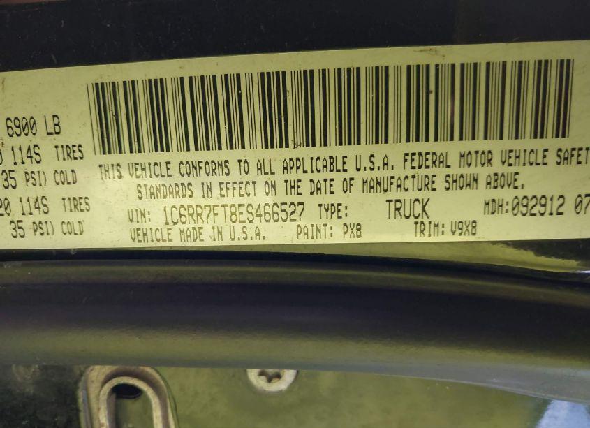 Photo 9 of 2014 Ram 1500 EXPRESS (VIN 1C6RR7FT8ES466527)