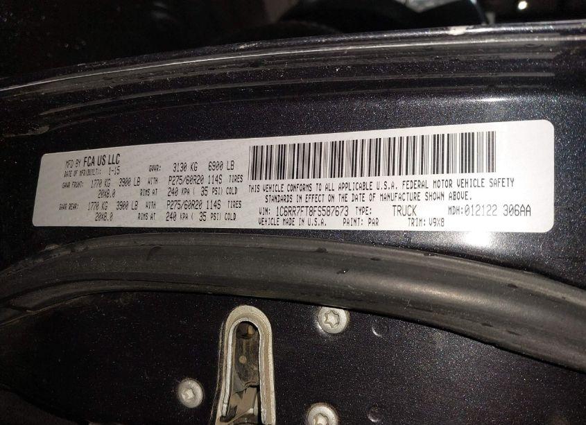 Photo 9 of 2015 Ram 1500 EXPRESS (VIN 1C6RR7FT8FS587673)