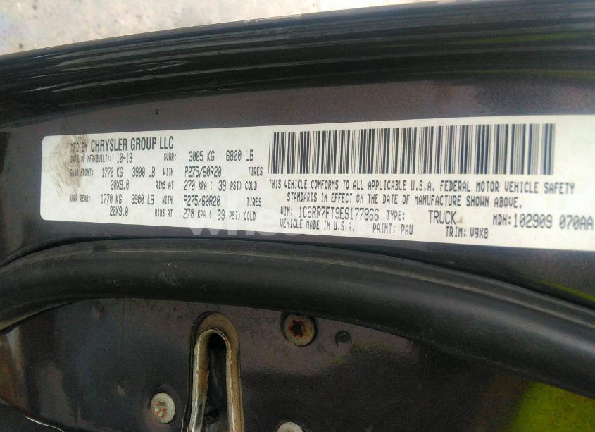 Photo 9 of 2014 Ram 1500 EXPRESS (VIN 1C6RR7FT9ES177866)