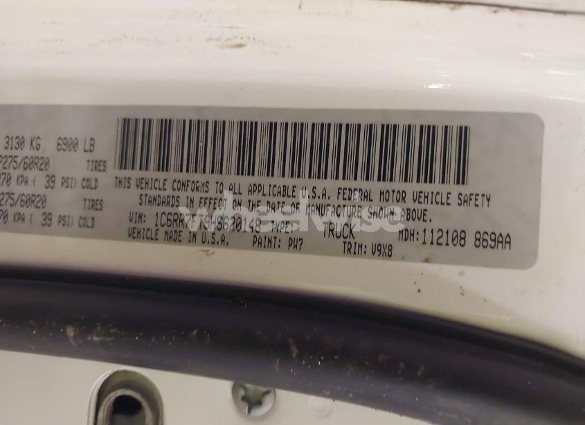 Photo 9 of 2017 Ram 1500 EXPRESS 4X4 6'4 BOX (VIN 1C6RR7FT9HS620148)