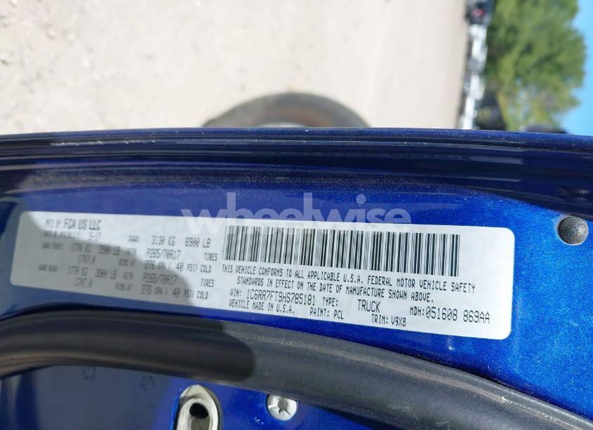 Photo 9 of 2017 Ram 1500 EXPRESS 4X4 6'4 BOX (VIN 1C6RR7FT9HS785181)