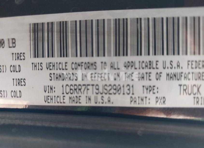 Photo 9 of 2018 Ram 1500 EXPRESS 4X4 6'4 BOX (VIN 1C6RR7FT9JS290131)
