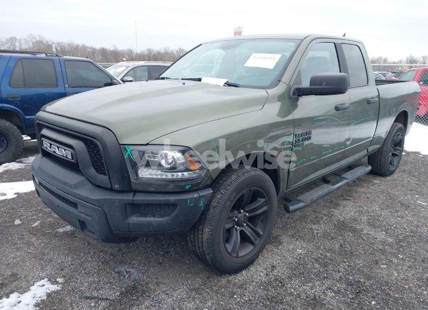 Photo 2 of 2021 Ram 1500 CLASSIC WARLOCK 4X4 6'4 BOX (VIN 1C6RR7GG1MS531086)