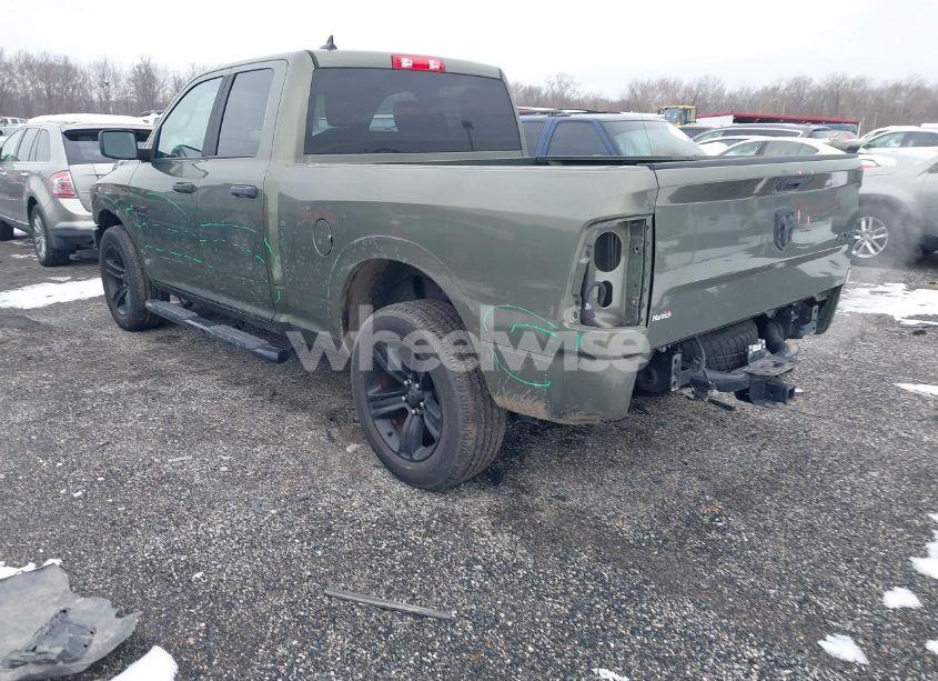 Photo 3 of 2021 Ram 1500 CLASSIC WARLOCK 4X4 6'4 BOX (VIN 1C6RR7GG1MS531086)