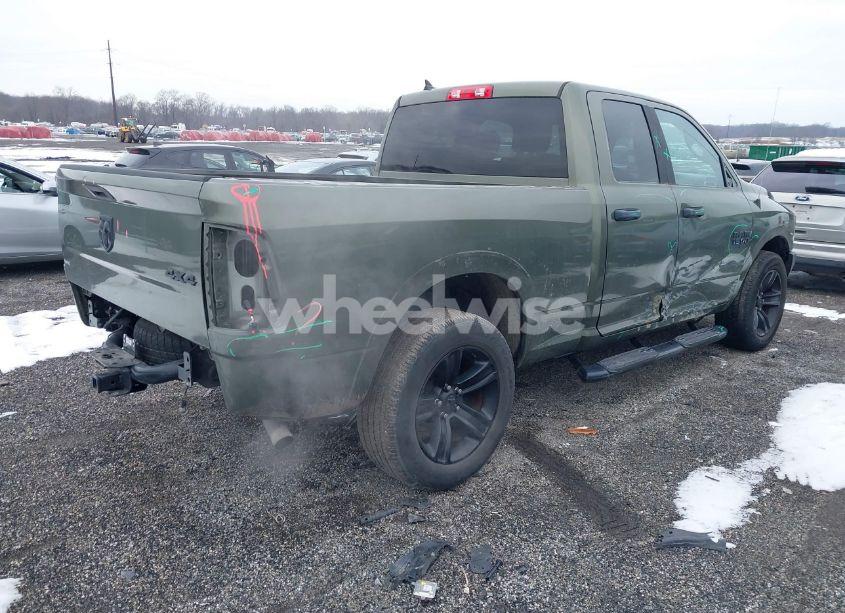 Photo 4 of 2021 Ram 1500 CLASSIC WARLOCK 4X4 6'4 BOX (VIN 1C6RR7GG1MS531086)