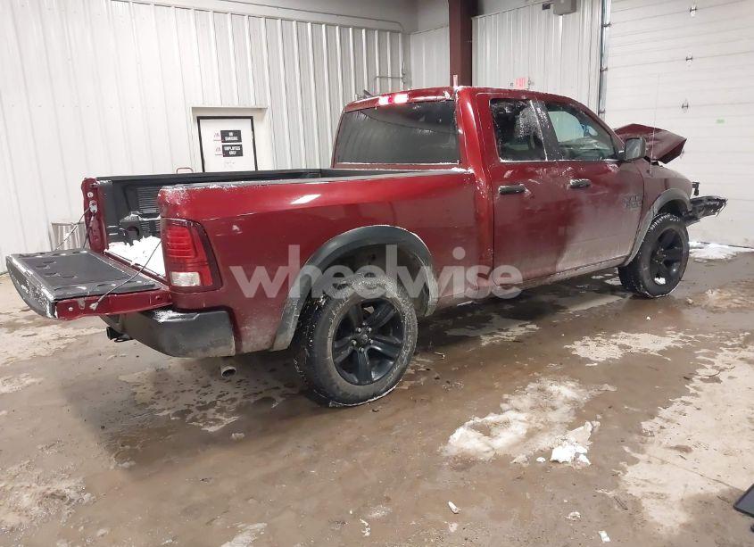 Photo 4 of 2021 Ram 1500 CLASSIC WARLOCK 4X4 6'4 BOX (VIN 1C6RR7GG1MS576853)