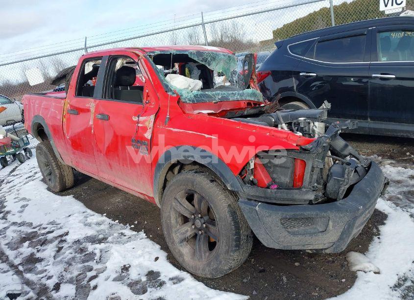 2021 Ram 1500 CLASSIC WARLOCK 4X4 6'4 BOX (VIN 1C6RR7GG3MS525936) main photo