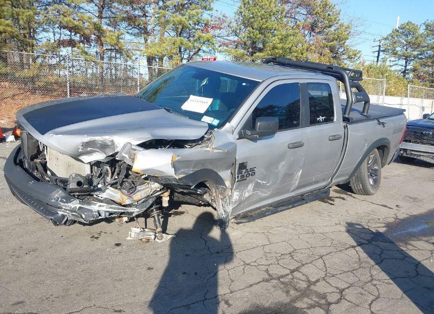 Photo 2 of 2021 Ram 1500 CLASSIC WARLOCK 4X4 6'4 BOX (VIN 1C6RR7GG4MS505405)