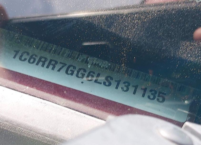 Photo 9 of 2020 Ram 1500 CLASSIC WARLOCK QUAD CAB 4X4 6'4 BOX (VIN 1C6RR7GG6LS131135)