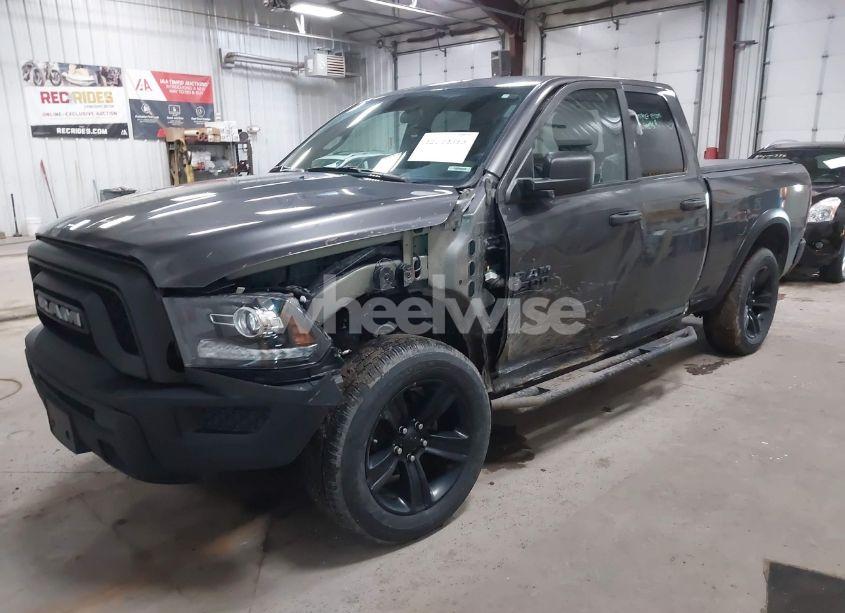 Photo 2 of 2021 Ram 1500 CLASSIC WARLOCK 4X4 6'4 BOX (VIN 1C6RR7GG6MS510833)