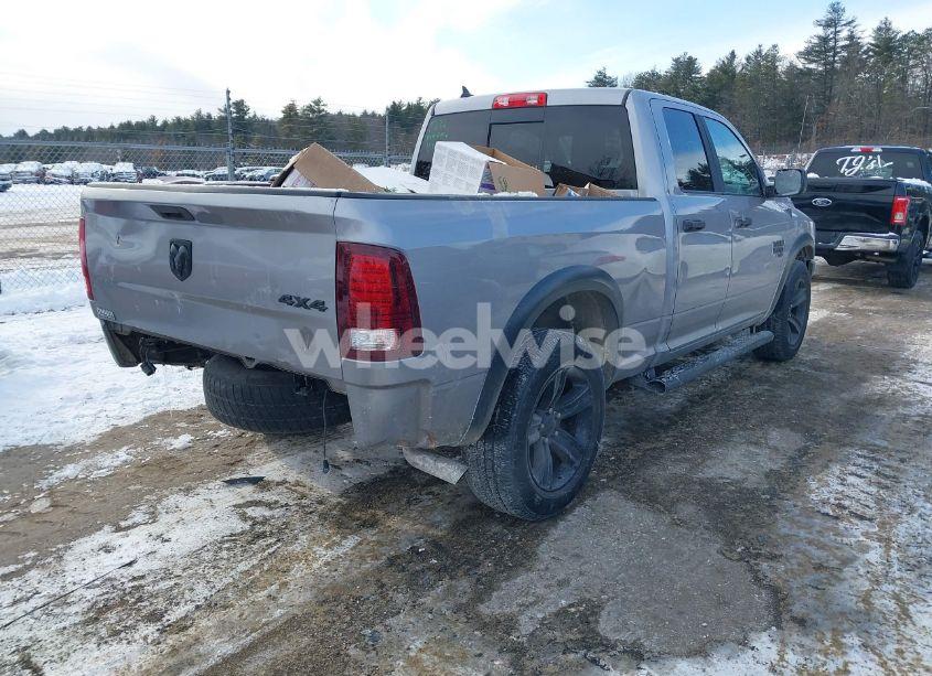 Photo 4 of 2021 Ram 1500 CLASSIC WARLOCK 4X4 6'4 BOX (VIN 1C6RR7GG6MS582308)
