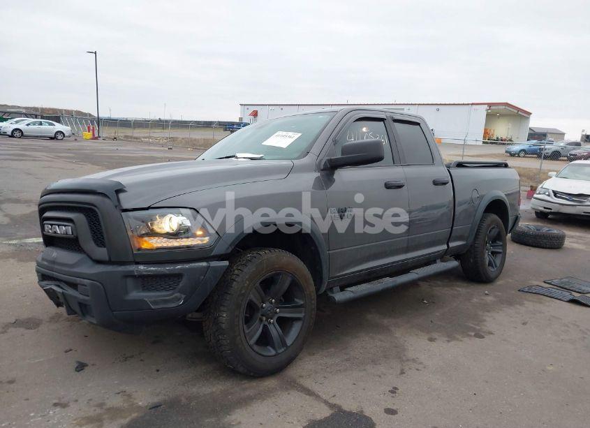 Photo 2 of 2021 Ram 1500 CLASSIC WARLOCK 4X4 6'4 BOX (VIN 1C6RR7GG7MS501378)