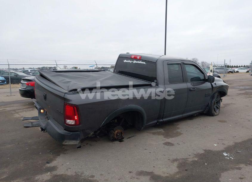 Photo 4 of 2021 Ram 1500 CLASSIC WARLOCK 4X4 6'4 BOX (VIN 1C6RR7GG7MS501378)