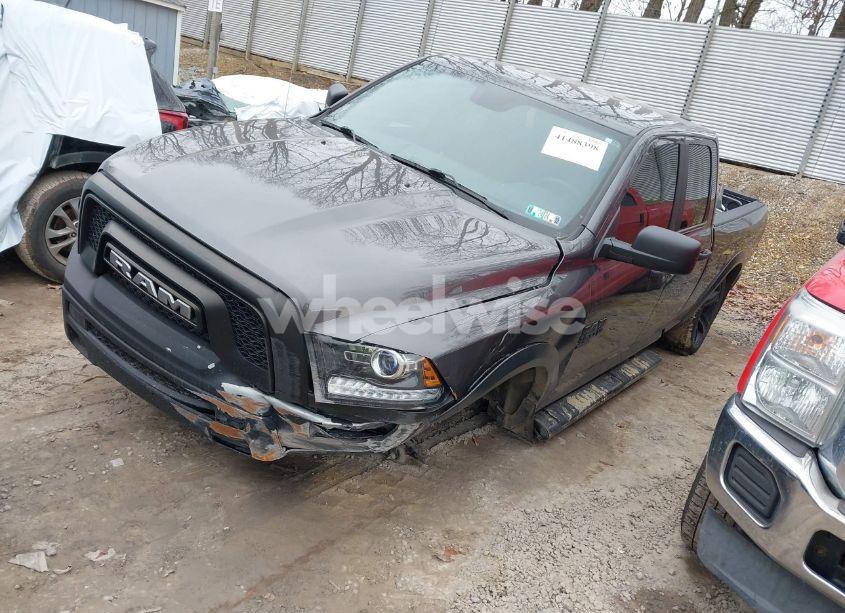 Photo 2 of 2021 Ram 1500 CLASSIC WARLOCK 4X4 6'4 BOX (VIN 1C6RR7GG7MS509948)