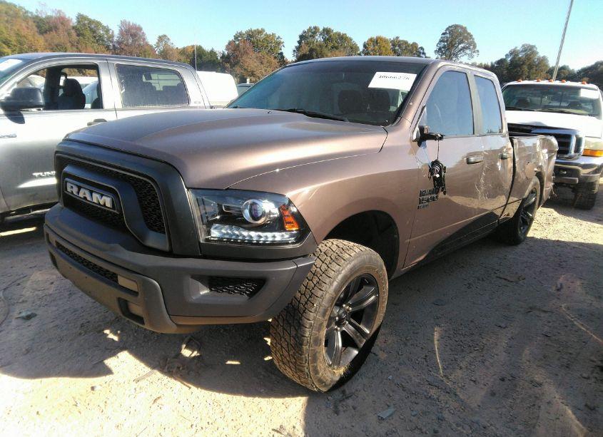 Photo 2 of 2021 Ram 1500 CLASSIC WARLOCK 4X4 6'4 BOX (VIN 1C6RR7GG7MS560365)