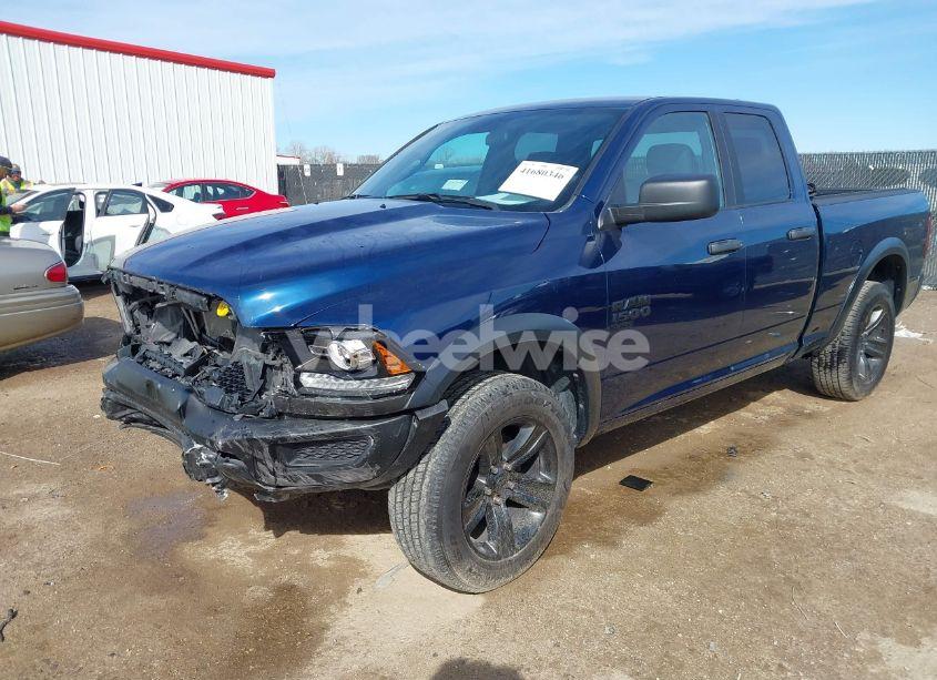 Photo 2 of 2021 Ram 1500 CLASSIC WARLOCK 4X4 6'4 BOX (VIN 1C6RR7GG7MS568790)