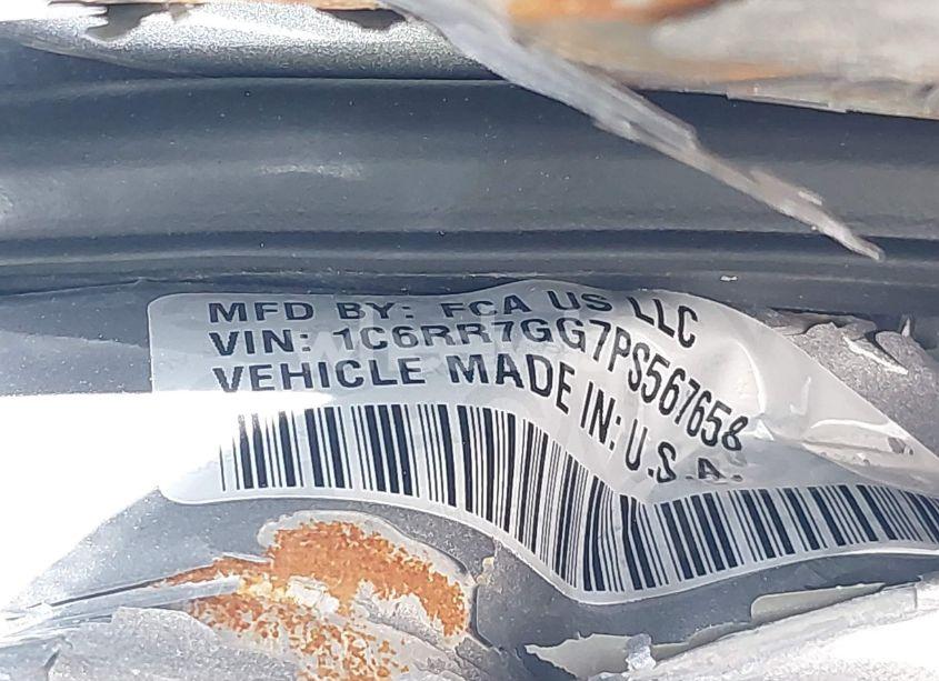 Photo 9 of 2023 Ram 1500 CLASSIC WARLOCK 4X4 6'4 BOX (VIN 1C6RR7GG7PS567658)