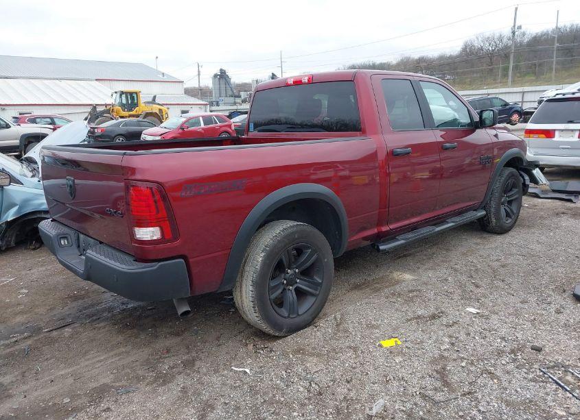 Photo 4 of 2021 Ram 1500 CLASSIC WARLOCK 4X4 6'4 BOX (VIN 1C6RR7GG8MS501860)