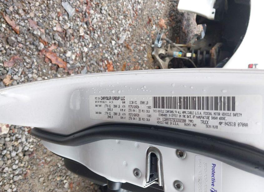 Photo 9 of 2014 Ram 1500 BIG HORN (VIN 1C6RR7GT5ES332380)